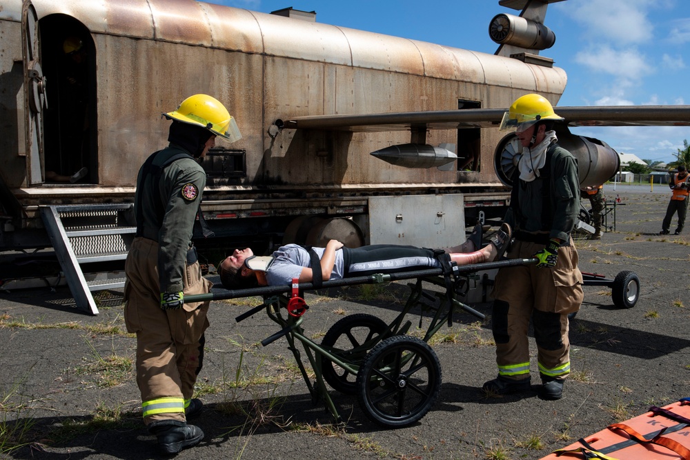 Mass Casualty Exercise aboard MCAS Kaneohe Bay