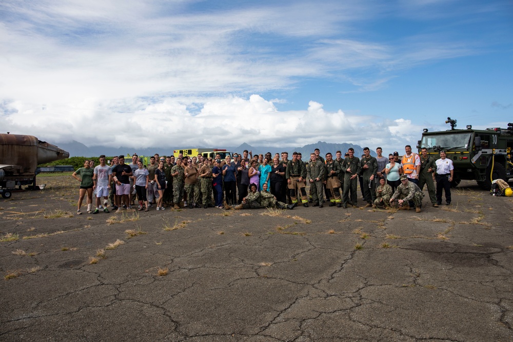 Mass Casualty Exercise aboard MCAS Kaneohe Bay