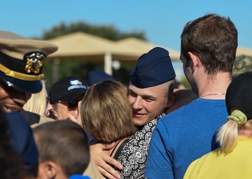 62nd AW leadership witness civilians turn into Airmen