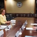 USAID Counselor Chris Milligan meeting with Albania Minister of Finance and Economy