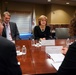 USAID Deputy Administrator Bonnie Glick meeting with Clare Walsh.