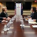 USAID Deputy Administrator Bonnie Glick meeting with Clare Walsh.
