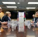 USAID Deputy Administrator Bonnie Glick meeting with Dr. Mohammed Ississ.