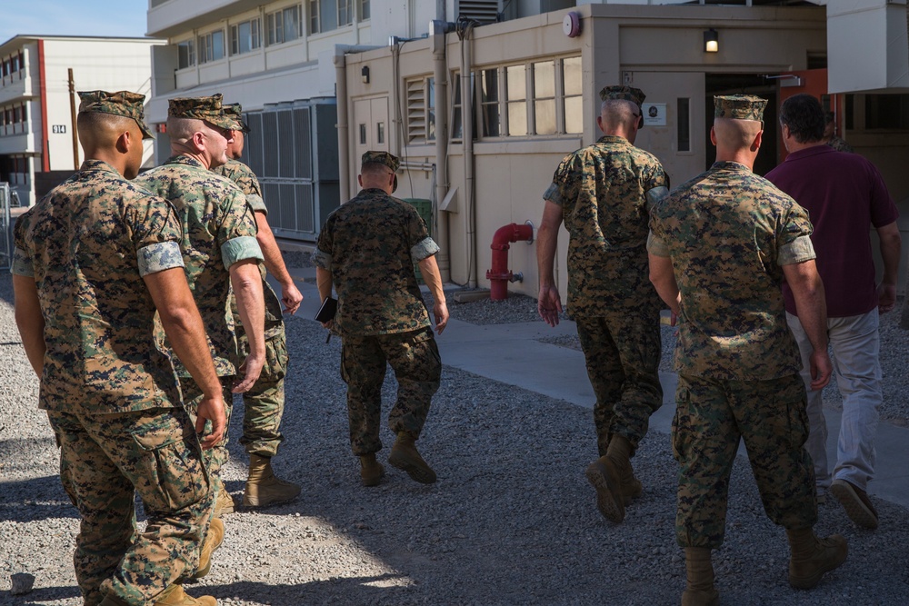 Brig. Gen Conley Visits MCAS Yuma