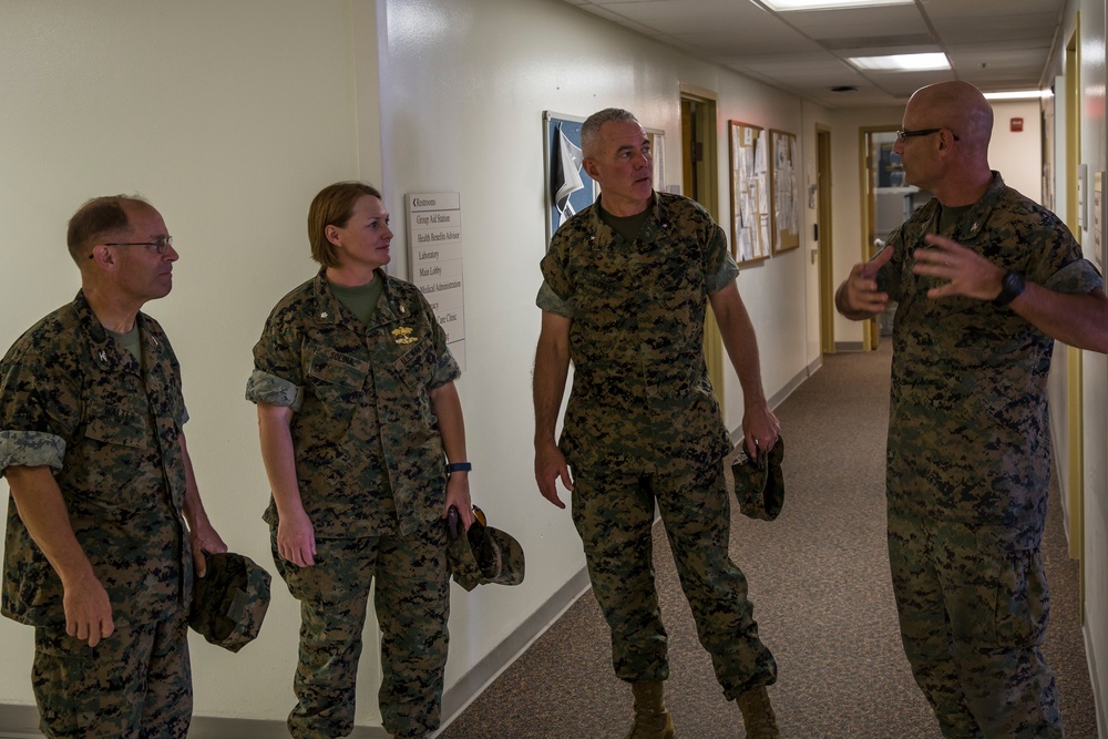 Brig. Gen Conley Visits MCAS Yuma