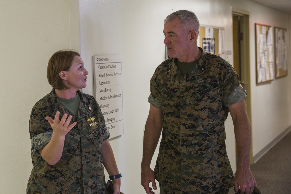 Brig. Gen Conley Visits MCAS Yuma