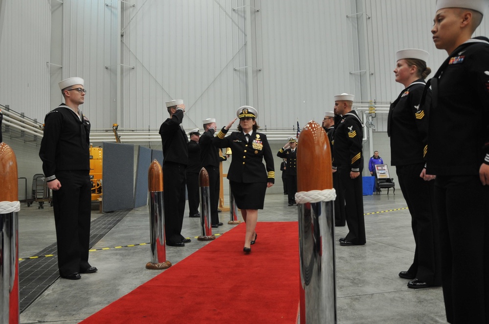 Wing 10 Conducts Change of Command Ceremony