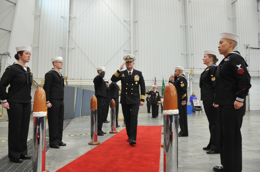 Wing 10 Conducts Change of Command Ceremony