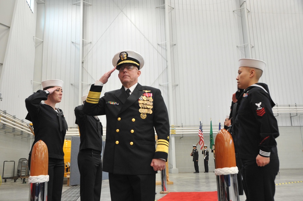 Wing 10 Conducts Change of Command Ceremony