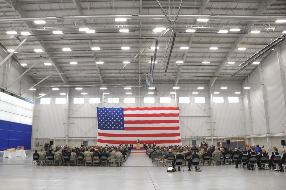 Wing 10 Conducts Change of Command Ceremony