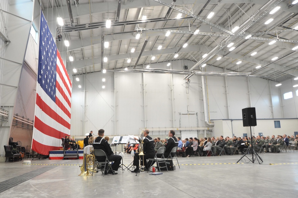 Wing 10 Conducts Change of Command Ceremony