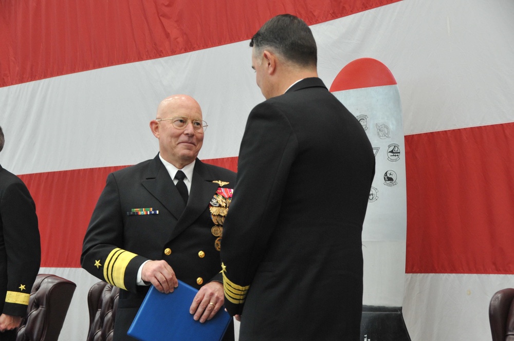 Wing 10 Conducts Change of Command Ceremony