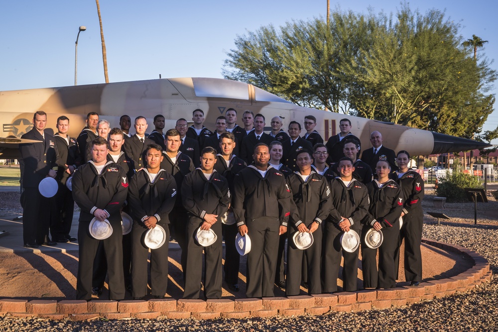 Branch Medical/ Dental Sailors Conduct Uniform Inspection
