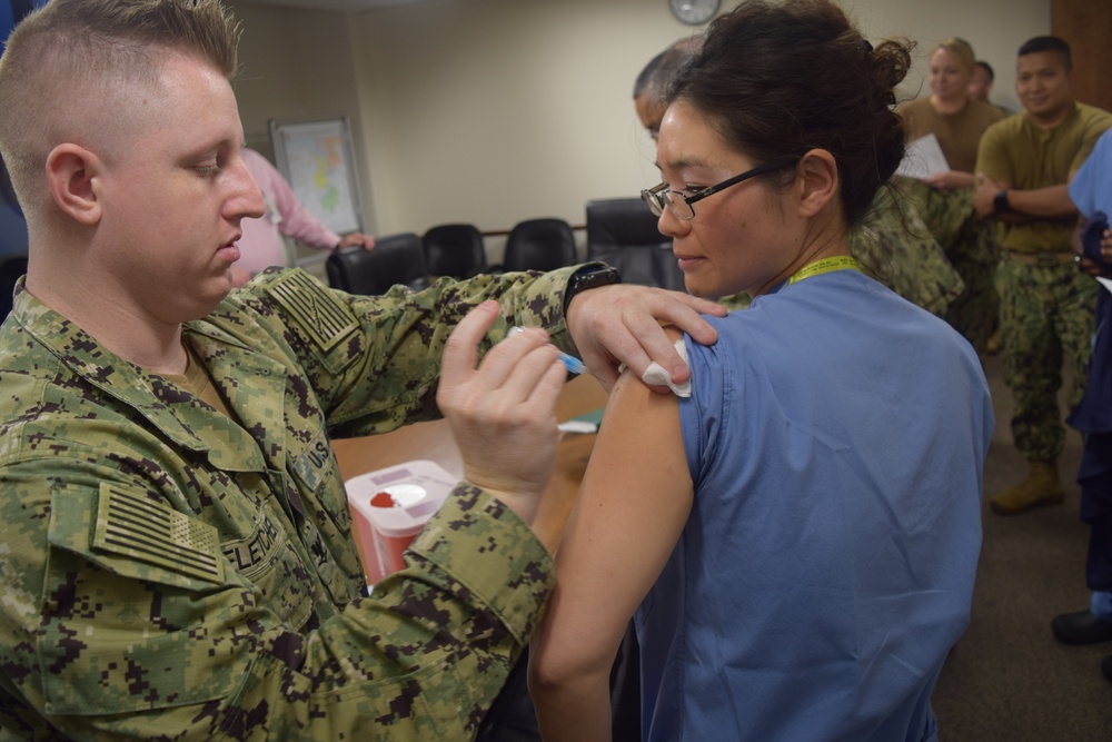 Flu Shot Preparation Underway