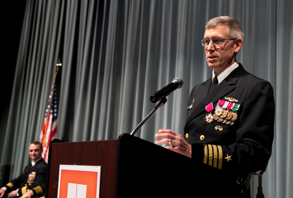 Change-of-Command Ceremony for Submarine Squadron 19