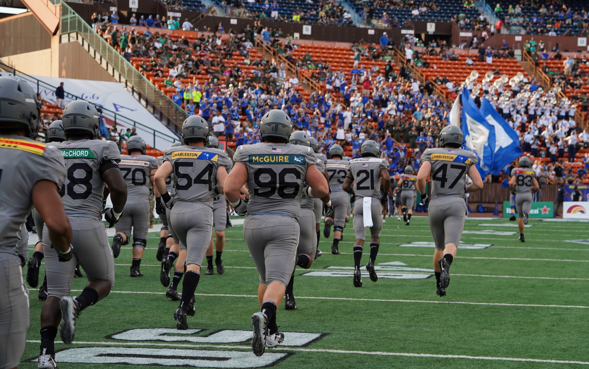 DVIDS - Images - USAFA sports C-17 legacy jersey for game against