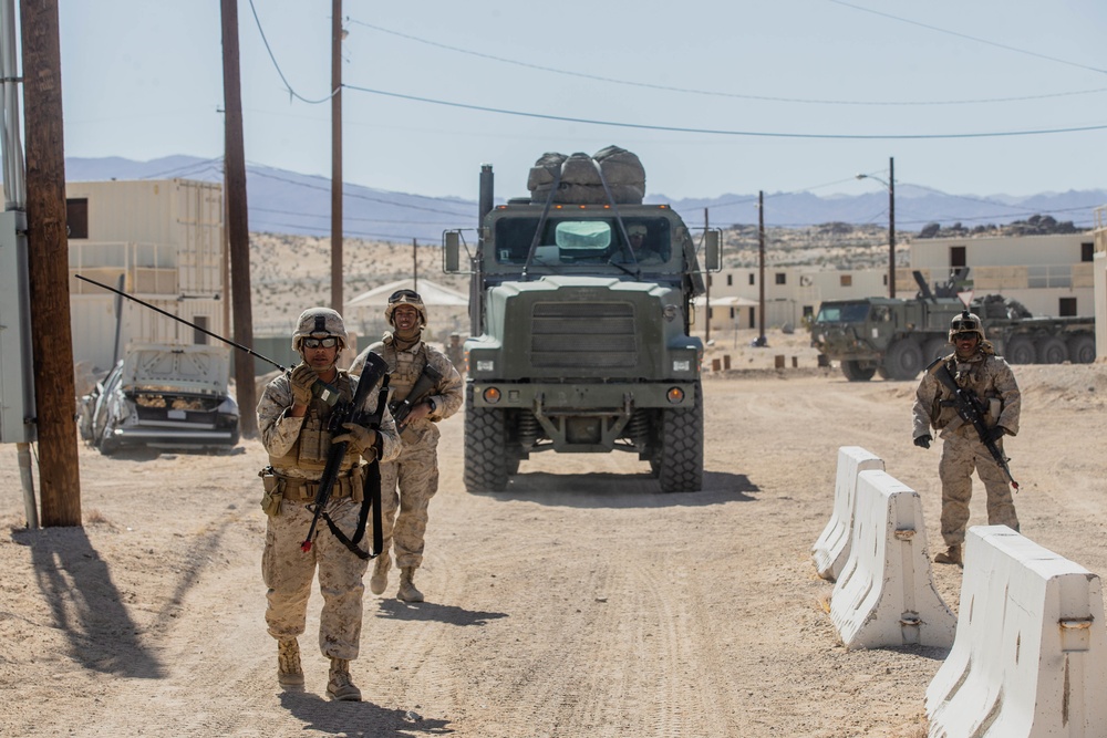 Combat Logistics Battalion 8 Urban Lane Training