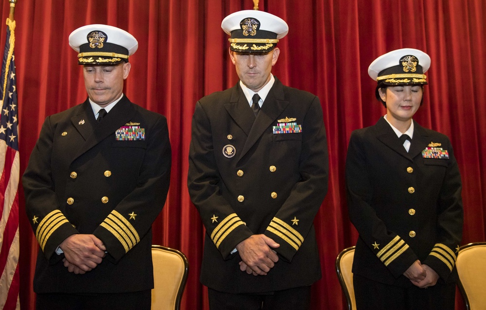 USS Curtis Wilbur (DDG 54) Change of Command Ceremony 2019