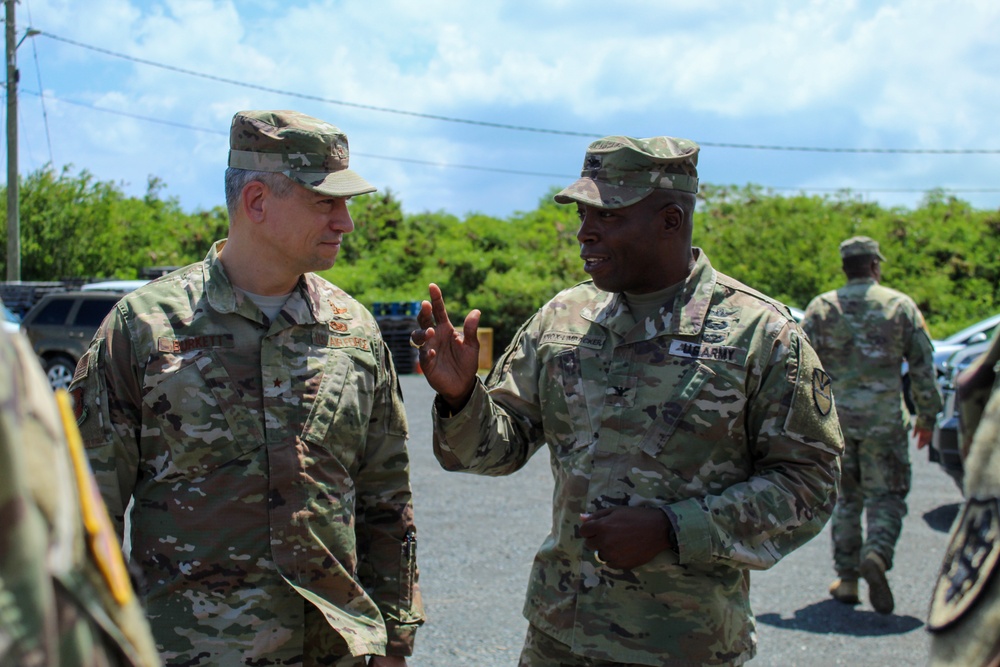 Brig. Gen. Jeffrey Burkett’s VI Site Visit