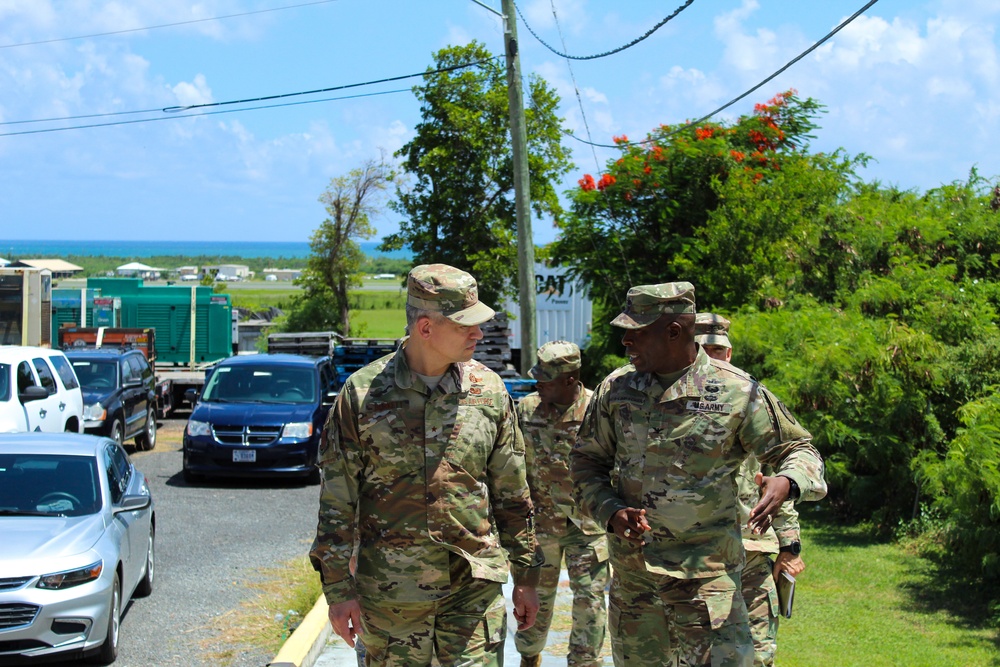 Brig. Gen. Jeffrey Burkett’s VI Site Visit