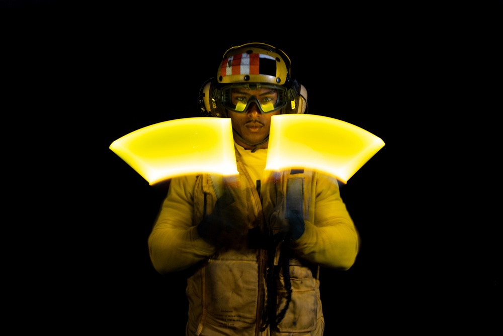 U.S. Sailor poses for a studio portrait