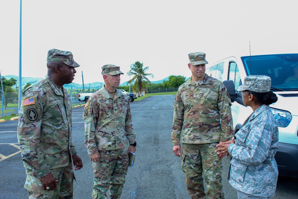 Brig. Gen. Jeffrey Burkett’s VI Site Visit