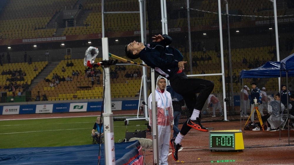 Military World Games High Jump Competition