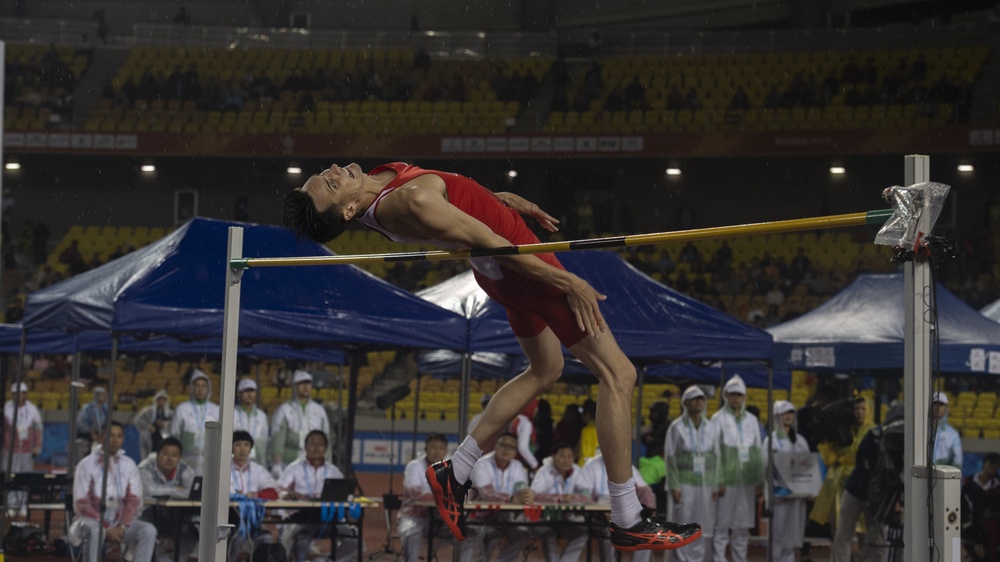 Military World Games High Jump Competition