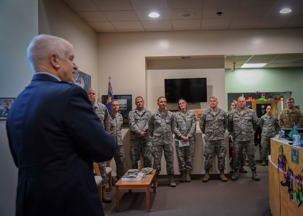 ANG director, ANG command chief visit 158th FW