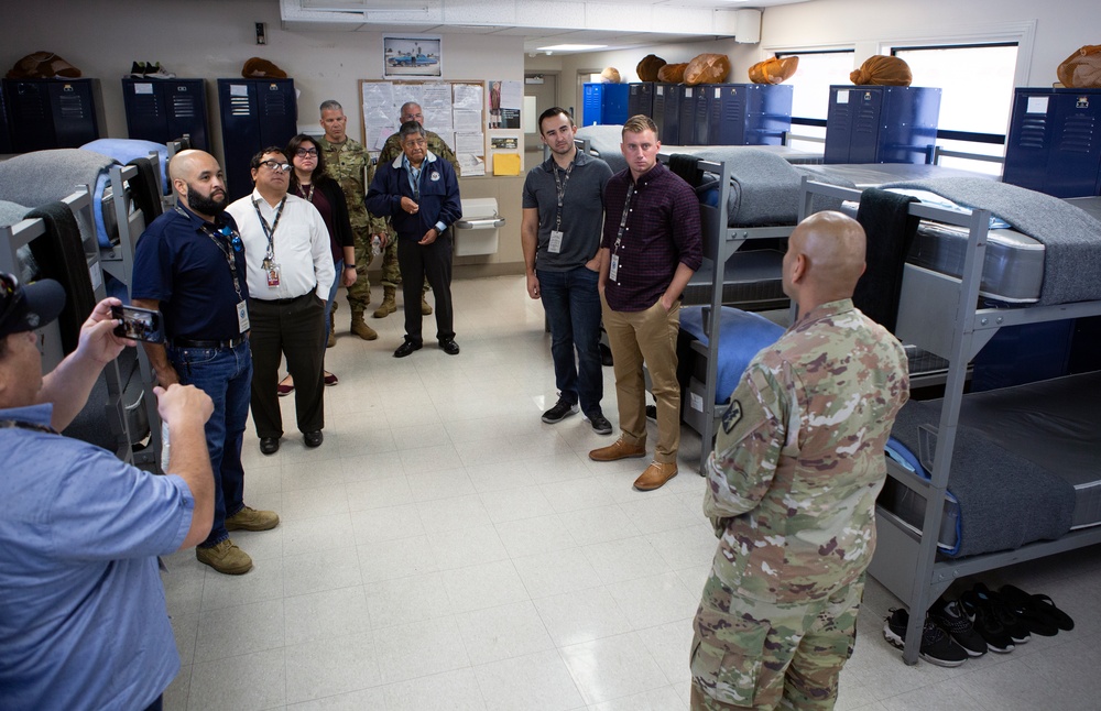 Congressional staffers visit Joint Forces Training Base