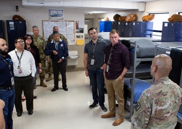 Congressional staffers visit Joint Forces Training Base