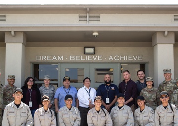 Congressional staffers visit Joint Forces Training Base