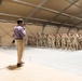 Defense Secretary Mark T. Esper holds a Town Hall at Prince Sultan Air Base