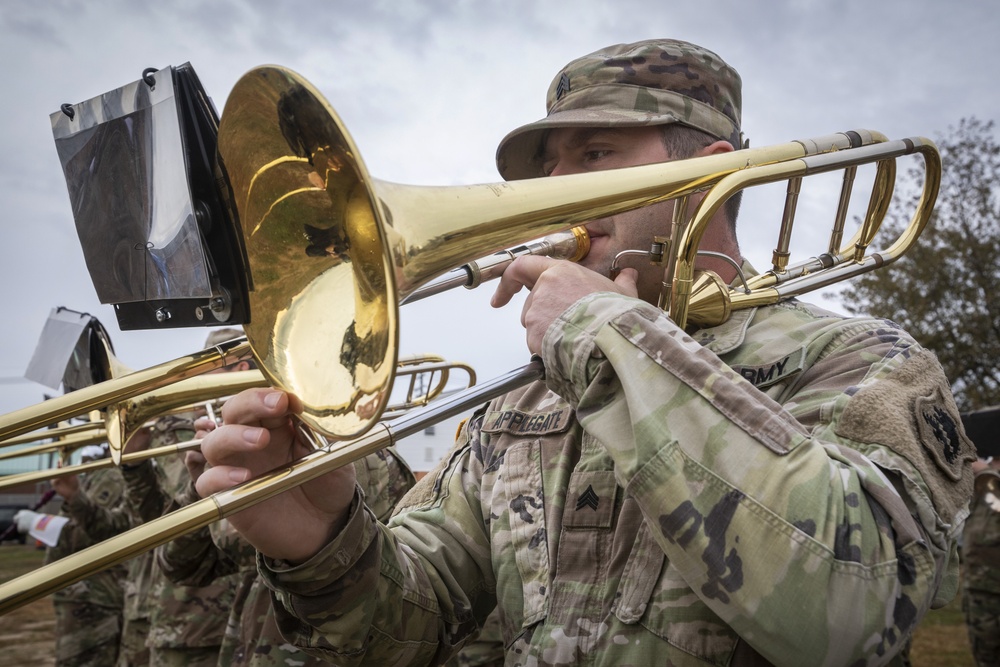 63rd Army Band prepares for Military Review