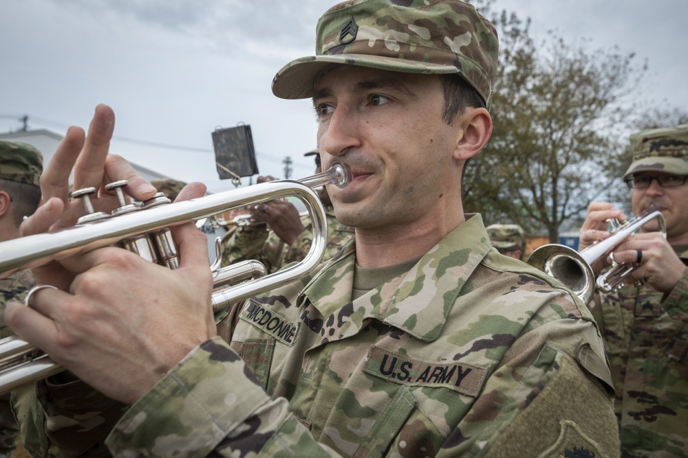 63rd Army Band prepares for Military Review