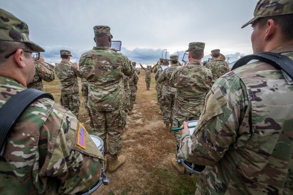 63rd Army Band prepares for Military Review