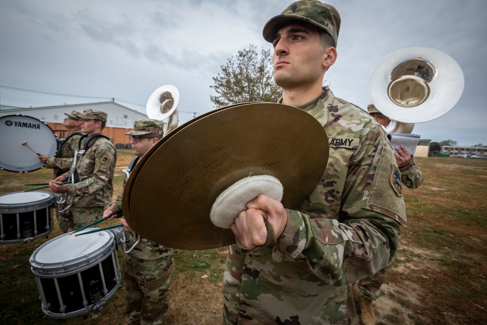 63rd Army Band prepares for Military Review