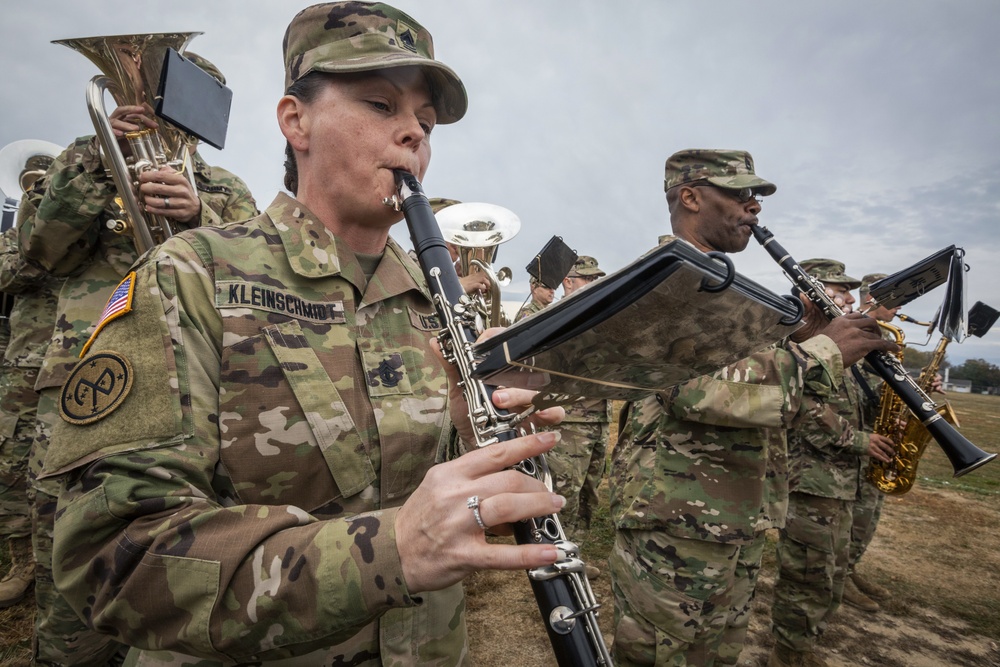 63rd Army Band prepares for Military Review