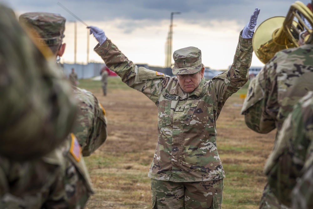 63rd Army Band prepares for Military Review