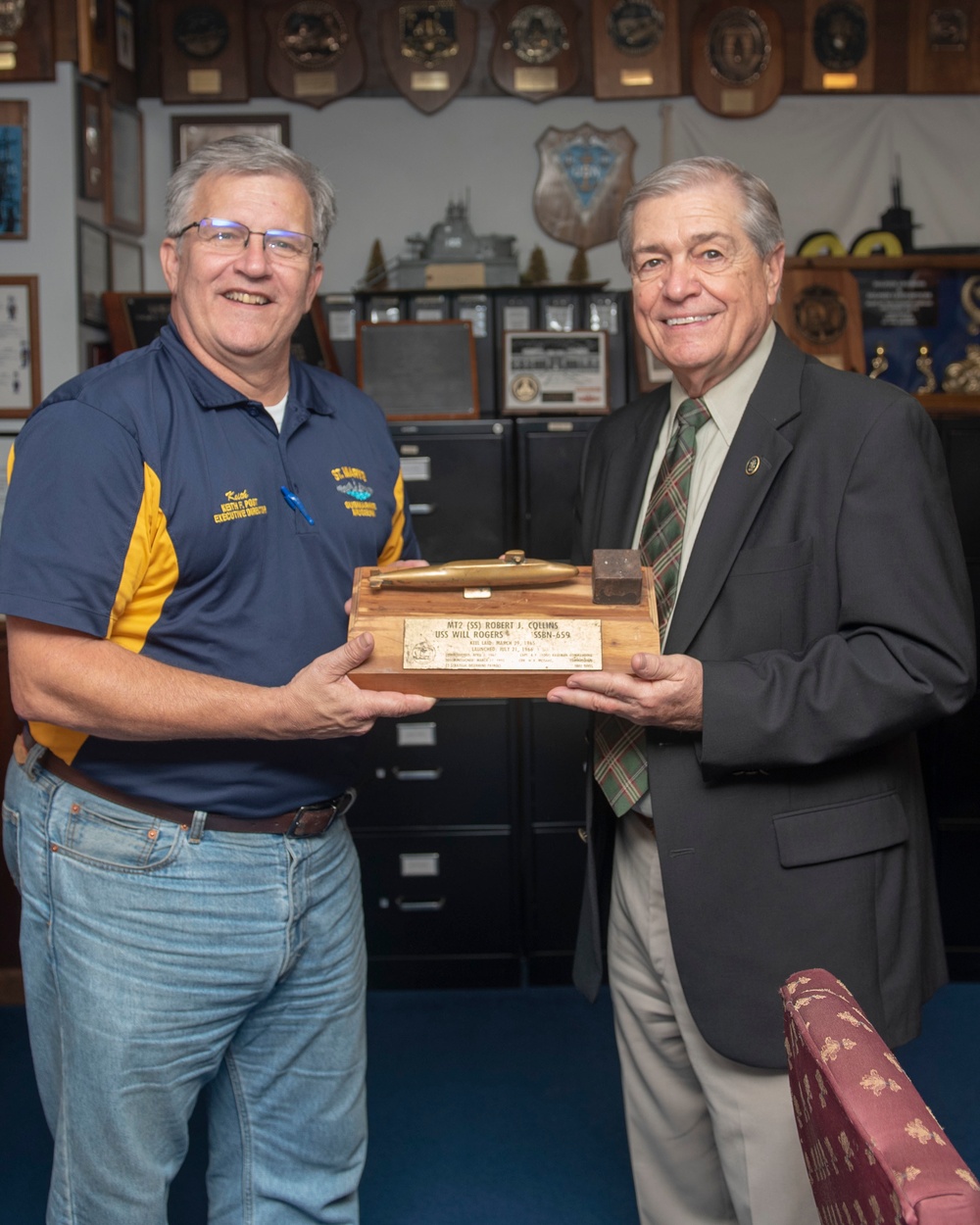 Retired MCPON visits Naval Submarine Base Kings Bay