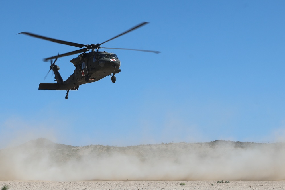 MEDEVAC Landing