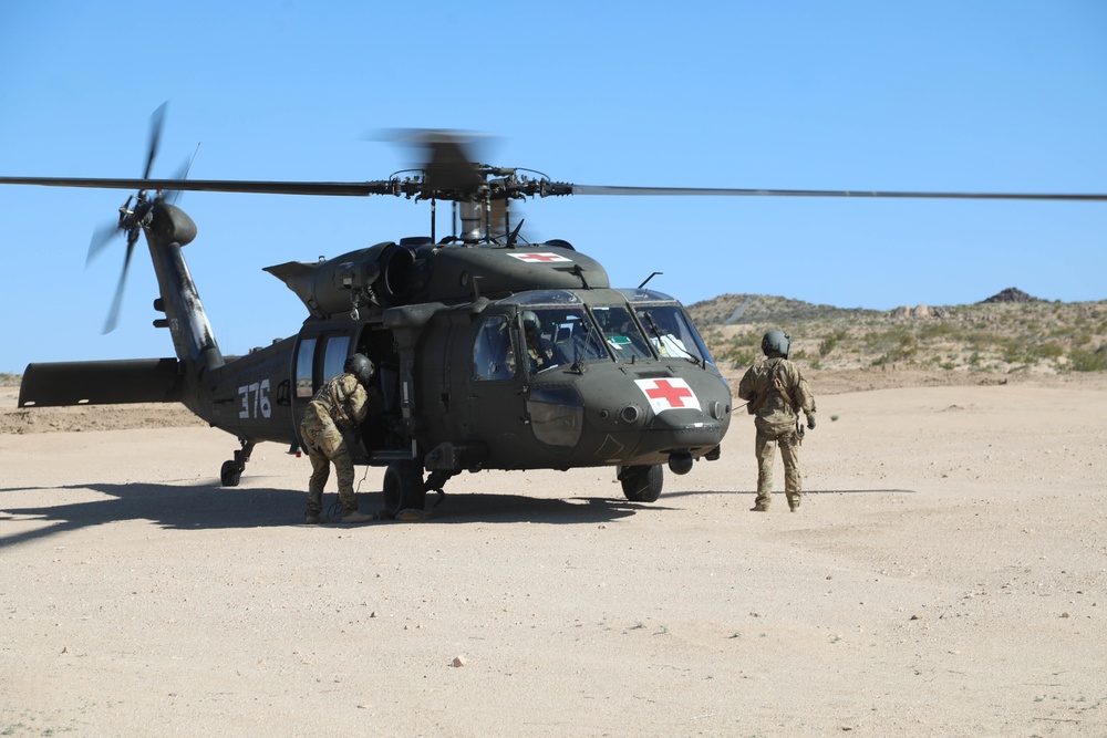 MEDEVAC Landing