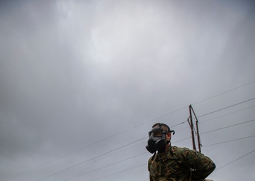 DPC/RSU-East Marines Conduct Gas Chamber Training