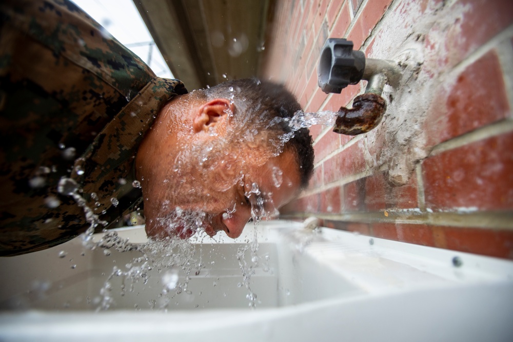 DPC/RSU-East Marines Conduct Gas Chamber Training