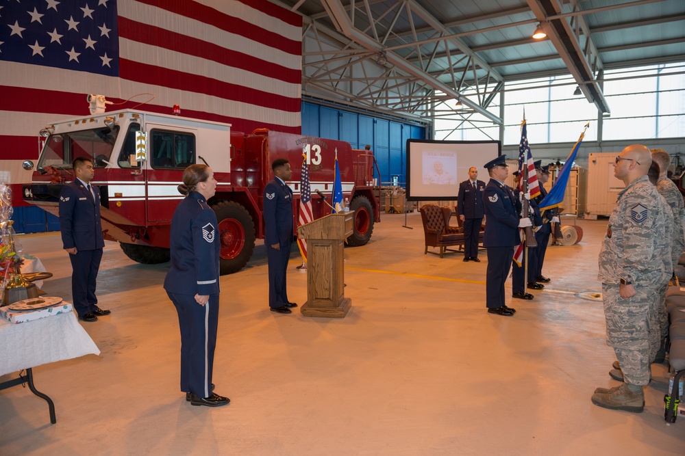 Master Sgt. Jason Landry Retires after 21 Years of Service