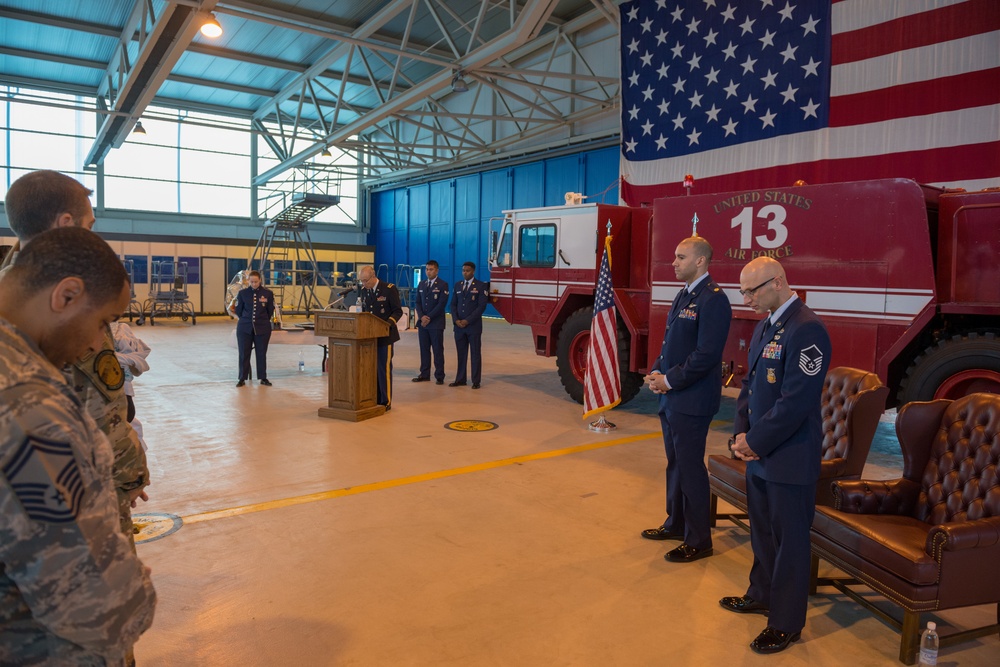 Master Sgt. Jason Landry Retires after 21 Years of Service