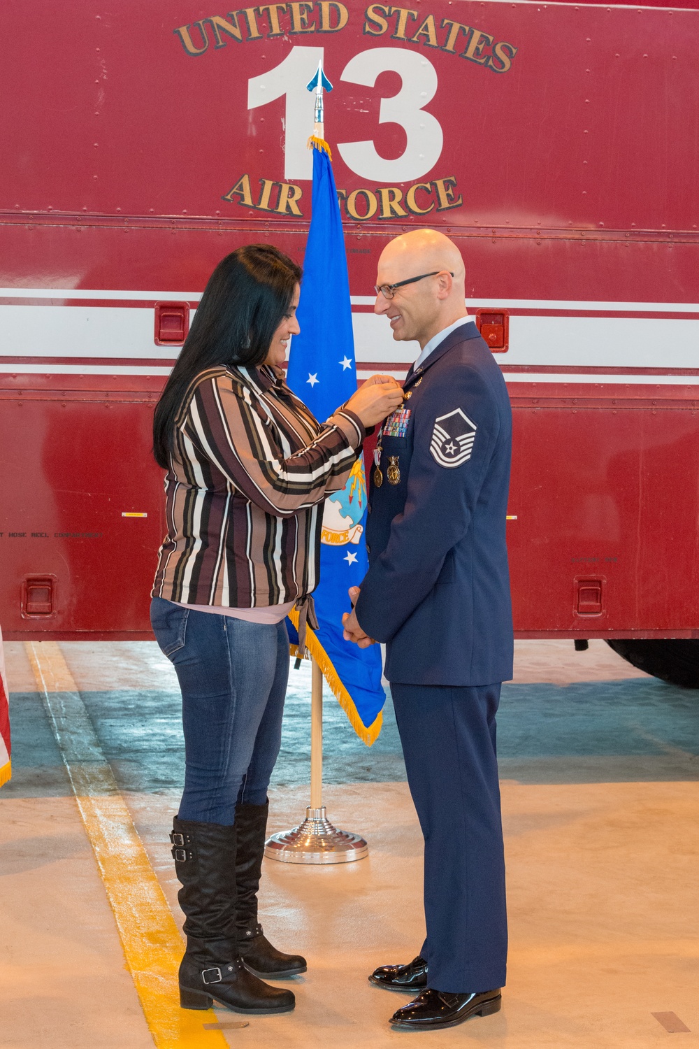 Master Sgt. Jason Landry Retires after 21 Years of Service