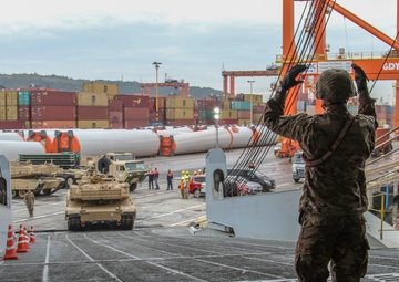 Devil Brigade Soldiers conduct port operations