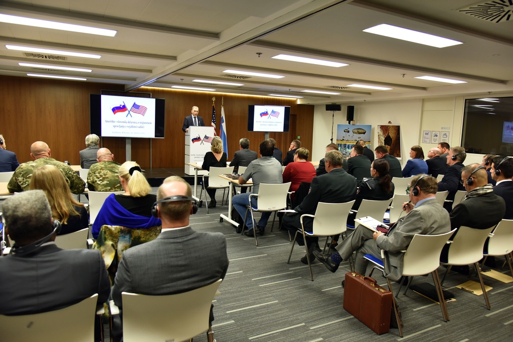 U.S. – Slovenia Sustainable Training Area Management Workshop, Ljubljana, Slovenia 2019