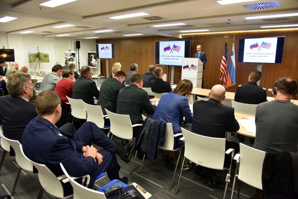 U.S. – Slovenia Sustainable Training Area Management Workshop, Ljubljana, Slovenia 2019